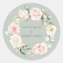 Recherche de blush floral mariage autocollants Typographie