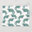 Recherche de chameleon cartes postales Faune