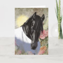 Recherche de frisons vœux cartes Chevaux