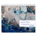 Recherche de peinture abstraite calendriers Coloré