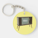 Recherche de télévision porteclés Vintage