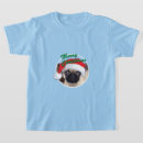 Recherche de carlin noël tshirts Dog