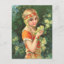 Recherche de belle fille cartes postales Été