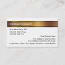 Recherche de dermatologues cartes visite Peau