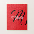 Recherche de monogramme m puzzles Moderne