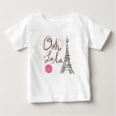 Recherche de paris bébé tshirts Typographie