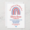 Recherche de carte de partie du 4 juillet invitations Étoiles et bandes