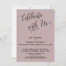 Recherche de rose poudre invitations Pour eux
