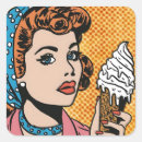 Recherche de bonbons vintages autocollants Crème glglace
