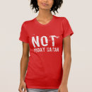 Recherche de satan femme tshirts Pas aujourd'hui satan
