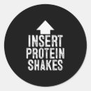 Recherche de protein autocollants Nourriture