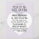 Recherche de pourpre 16x22 invitations Pour elle