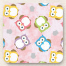 Recherche de hibou dessous de verres Mignon