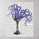 Recherche de poulpes poulpe posters Fleurs