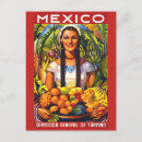 Recherche de fruit tropical cartes postales Vintage