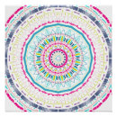 Recherche de mandala coloré posters Boho