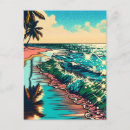 Recherche de décor côtier cartes postales Paradis tropical