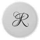 Recherche de initiales boutons et poignées de porte Élégant