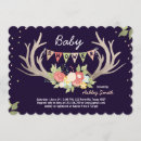 Recherche de antler baby shower invitations Boho