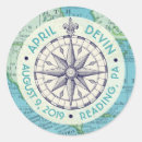Recherche de la boussole du marin autocollants Marine