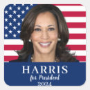 Recherche de parti politique autocollants Kamala harris