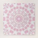 Recherche de mandala puzzles Blanc