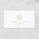 Recherche de décoration intérieure cartes visite Logo
