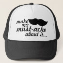 Recherche de moustache casquettes Calembour