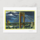 Recherche de pont george washington cartes postales Nuit