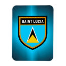 Recherche de sainte lucie magnets Drapeau