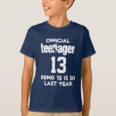 Recherche de teenager tshirts Anniversaire