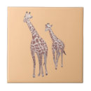 Recherche de giraffe carreaux Faune