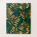 Recherche de fougère puzzles Vert