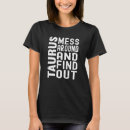 Recherche de désordre tshirts Taureau