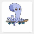 Recherche de poulpe drôle autocollants Kraken