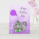 Recherche de shitzu vœux cartes Shih tzu