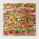 Recherche de tons de la terre puzzles Abstrait