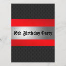 Recherche de fête du 16ème invitations Argent