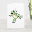 Recherche de grenouille de musique vœux cartes Enfants