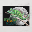 Recherche de caméléons cartes postales Lézard