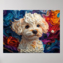 Recherche de bichon de art Portrait