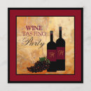 Recherche de partie échantillon de vin invitations Invités