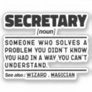 Recherche de secrétaire autocollants Pour tous