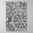 Recherche de motif mandala posters Abstrait