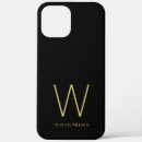 Recherche de nom et initiale iphone coques Minimaliste