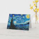 Recherche de gogh vœux cartes Nuit étoilée