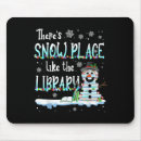 Recherche de bibliothécaire tapis souris Bibliothèque