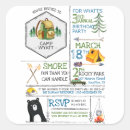 Recherche de marshmallow autocollants Camping