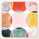 Recherche de motif scandinave dessous de verres Cercles