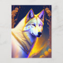 Recherche de loups cartes postales Magique